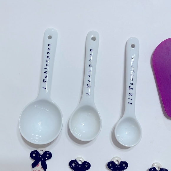 Kitchen Tools 2 Sets of Ceramic Measuring Spoons Nordic Ware Spatulas - Picture 7 of 9